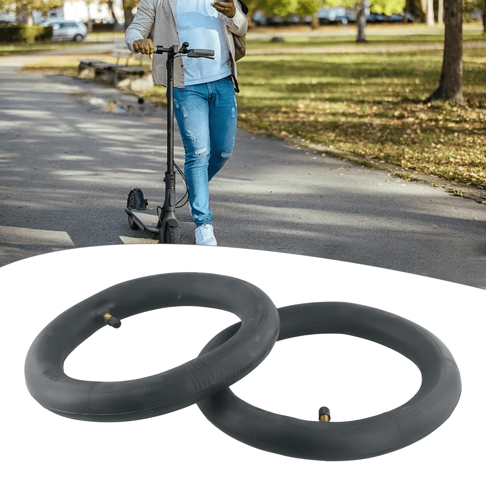 2 Tubi Interni 50/75-6.1 Per Scooter Elettrico GOTRAX GXL - Ricambio