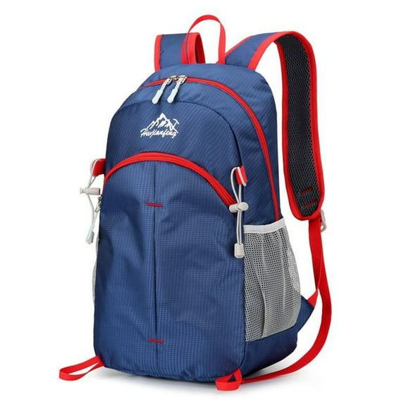 Splihome 20L Camping Backpack Lightweight Foldable Travel Bag Climbing Mountaineering Bags Waterproof Packable Hiking Cycling BagDeep Blue