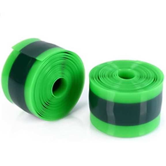 Splihome 2Pc for Tpu Bike Tire Liner for 27” 26” 24” 20” 29” for 700C,Black 38Mm*1.0Mm*2300Mm