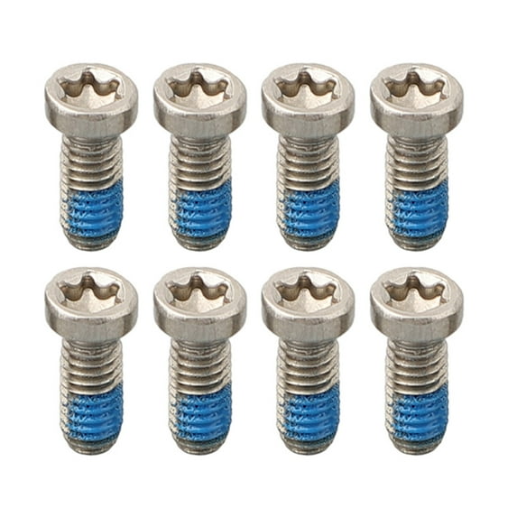 Splihome 8Pcs Road Bike Chainring Crank Bolt Stainless Steel 8 Pins Screw for Sram for Quarq for Rival for Axs for force Bolt Parts