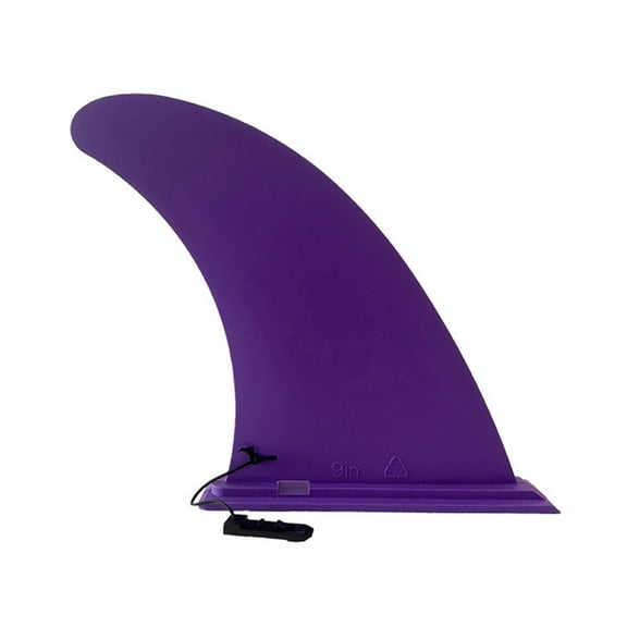 Splihome 9inch Surf Water Wave Fin Board Surfboard Tail Fin Splitter Slide-in Central Fin purple