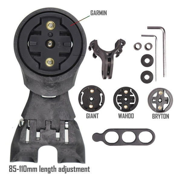 Splihome Bicycle Computer Base Bike Handlebar Computer Mount Support for Garmin for Bryton Wahoo Giant Bicycle Trigo Light Mount Holders