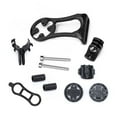 thumbnail image 1 of Splihome Bike Bicycle Computer Gps Extension Stem Mount Holder For Garmin For Bryton Cateye Black, 1 of 7