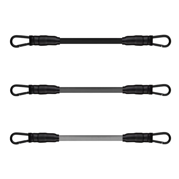 Splihome Cable Ankle Straps D-Ring Ankle for Gym Workouts Glutes Legs Strength Training,Pull Rope Black
