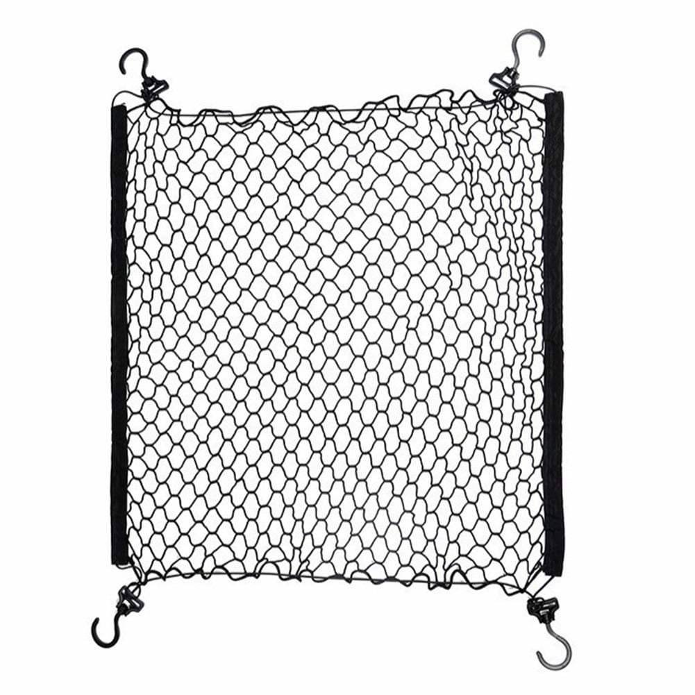 Splihome Camping Storage 1X Folding Wagon Net About 210G 92*76Cm/36.2*30.0Inch Black Folding Trolley Cart Nylon High-Quality