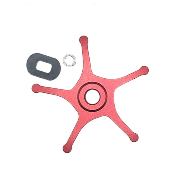 Splihome Five Star Drag 62Mm For Abu Bf7 Bf8 Ib7 Ib8 For Zenon Baitcasting Fishing Reel red