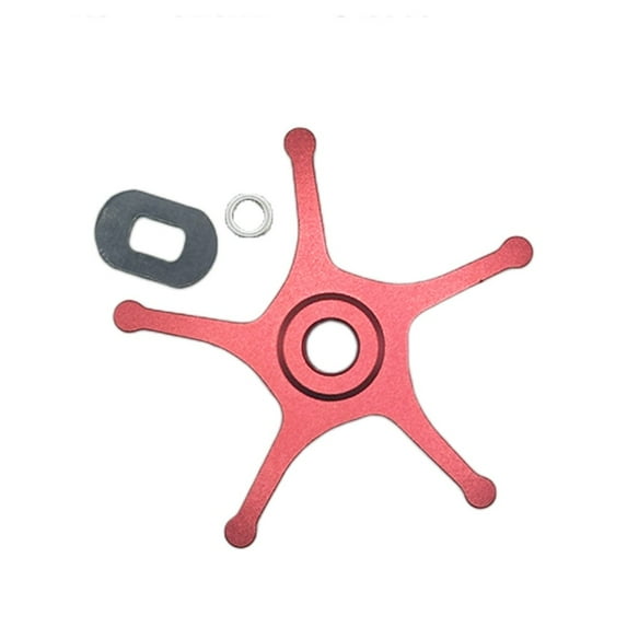 Splihome Five Star Drag 62Mm For Abu Bf7 Bf8 Ib7 Ib8 For Zenon Baitcasting Fishing Reel red