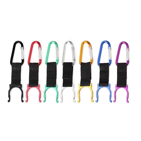 Splihome Hiking Carabiner Adventures Backpackskey Rings Camping Carabiner Mountain Climbing Water Bottle Holder Light Weight