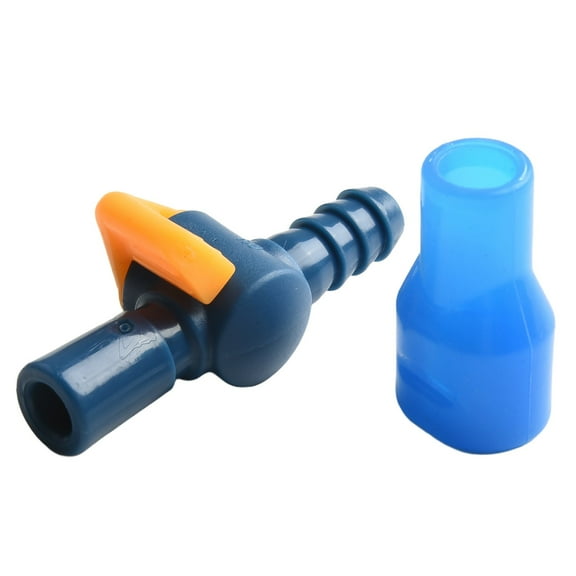Splihome Hydration Pack Bite Valve Replacement Nozzle Mouthpiece with On/off Switch for Outdoor Sports Water Bladder Tube 9Mm Connector B,A Straight