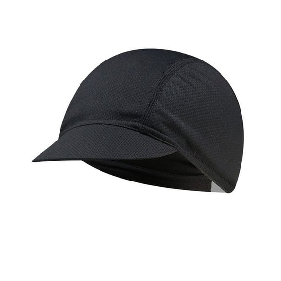 Splihome Men Quick-Drying Cycling Hat Bicycle Riding Cap Breathable Riding Hat Outdoor Hiking Climbing Fishing Cap Bicycle Accessories,Black