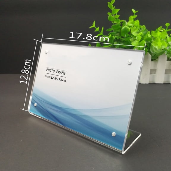 Splihome Photo Frames Picture Frame Family Paintingart Tabletop Stand Sign Display Holder 12.8x17.8cm