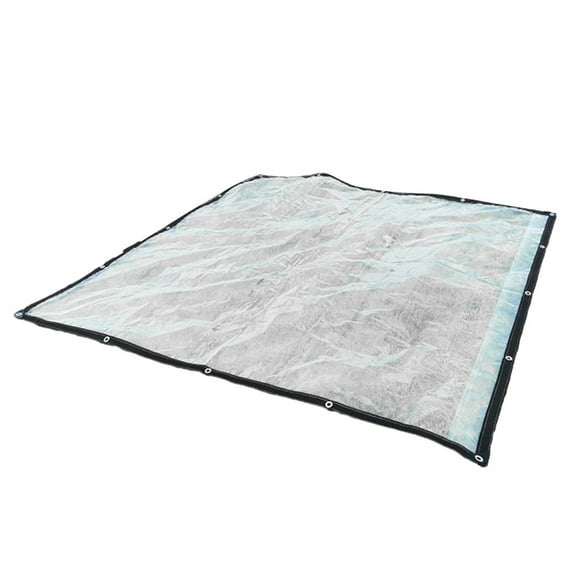 Splihome Plastic Rainproof Film Waterproof Tarpaulin Cover Shading Cloth Camping Garden 2 m x 3 m
