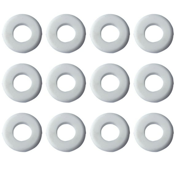 Splihome Racket Shock Absorbers Tennis Racket Dampeners Game Enhancement Comfortable Grip Lightweight Design Multiple Colors Available,White