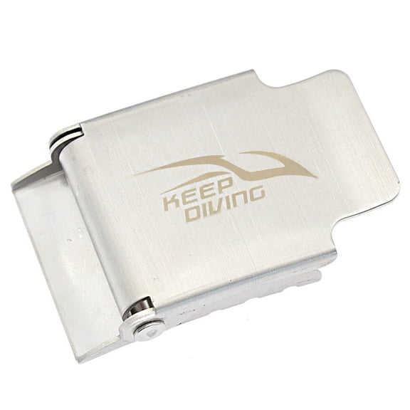 Splihome Stainless Steel Dive Weight Belt Buckle Diving Weight Belt Buckle for Snorkeling