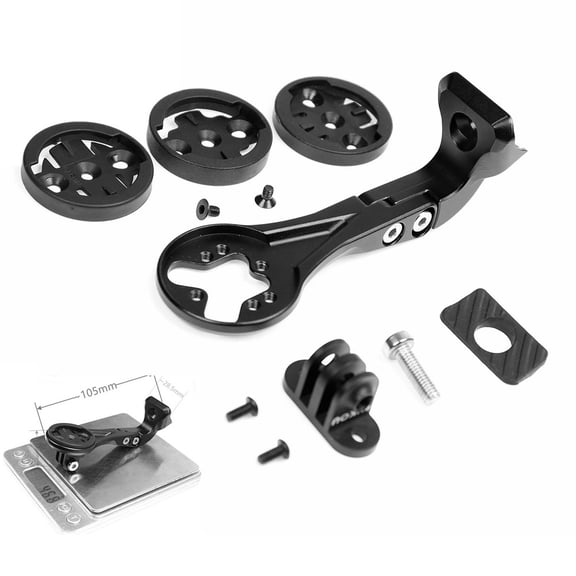 Splihome for Garmin Bike Bike Computer Holder Accessories Black New Abs for Trek Madone Slr7/9 for Garmin Bike Gps Mount