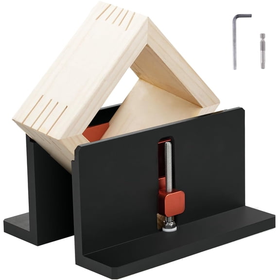 Spline Jig for Table Saw Router Table Right Angle Spline Jig Adjustable Strengthen Miter Joints and Add Design Appeal Suitable for Picture Frames Small Boxes and other Joinery