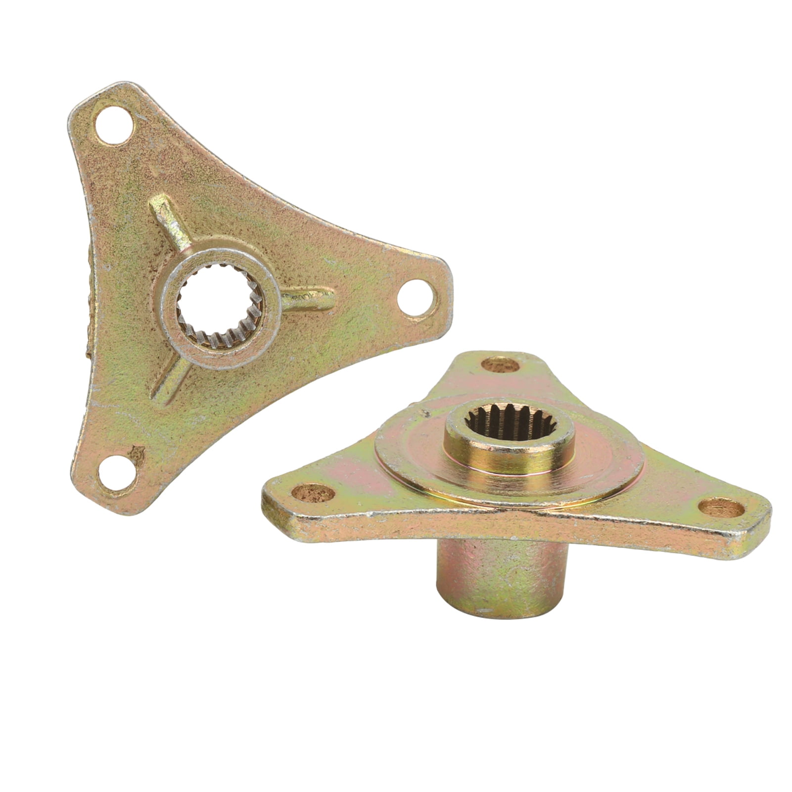 Spline Wheel Rear Axle Hub, 2Pcs 17T Steel Alloy Spline Wheel Hub, 3