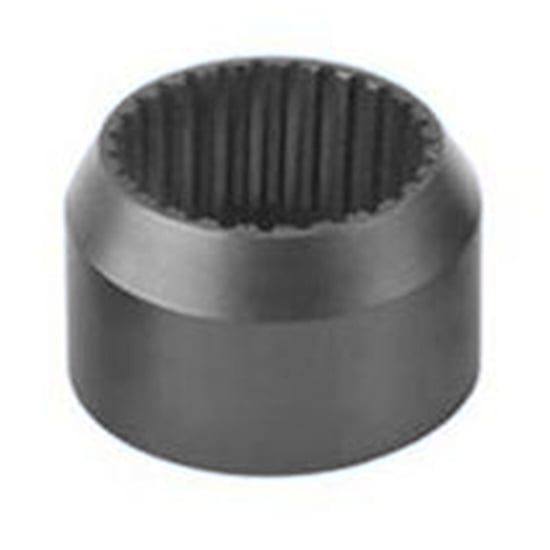 Splined Axle Spacer, 1 Inch, Black