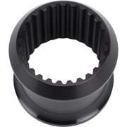 Splined Micro Sprint Axle Spacer, 1-3/4 Inch, Black