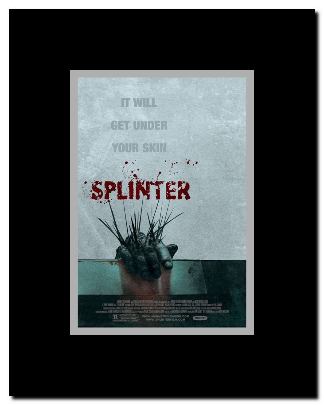 Splinter Framed Movie Poster