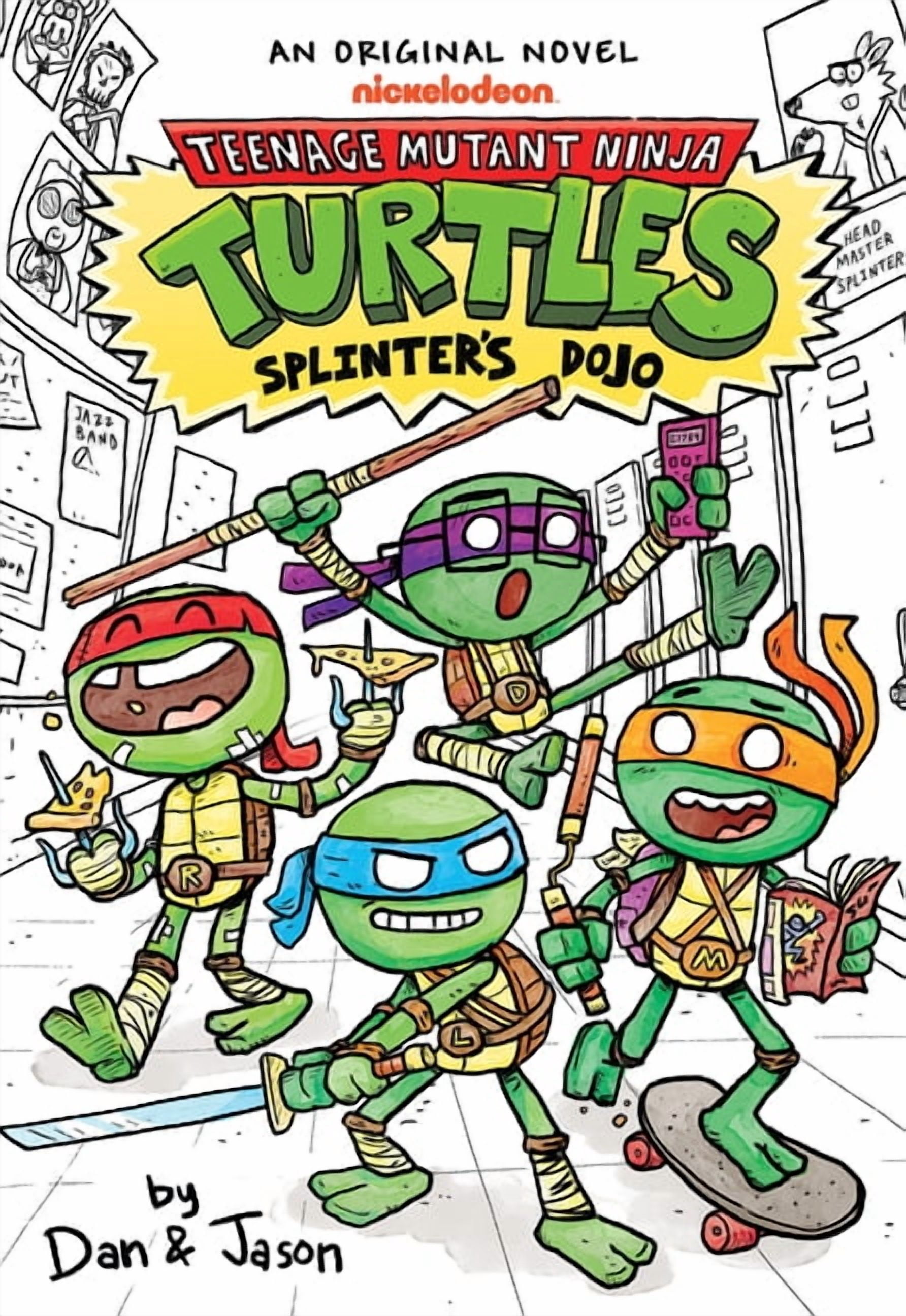 Splinter's Dojo (Teenage Mutant Ninja Turtles Illustrated Novel #1), (Hardcover)
