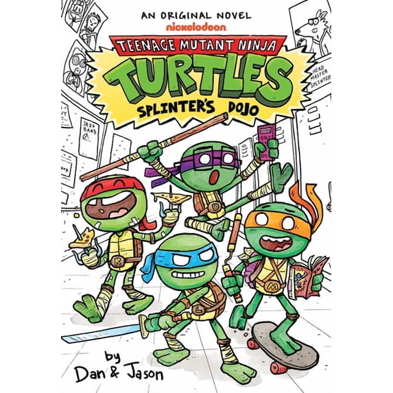 Splinter's Dojo (Teenage Mutant Ninja Turtles Illustrated Novel #1), (Hardcover)