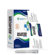 SplinterAid First Aid Splinter Removal Tool, Painless & Safe for Kids, Parents & Contractors, 30 Piece