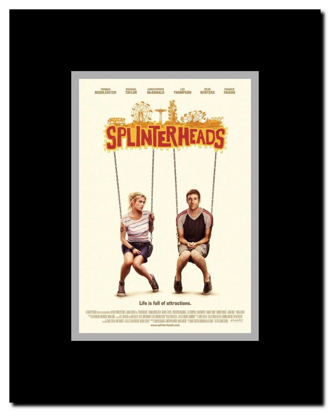 Splinterheads Framed Movie Poster
