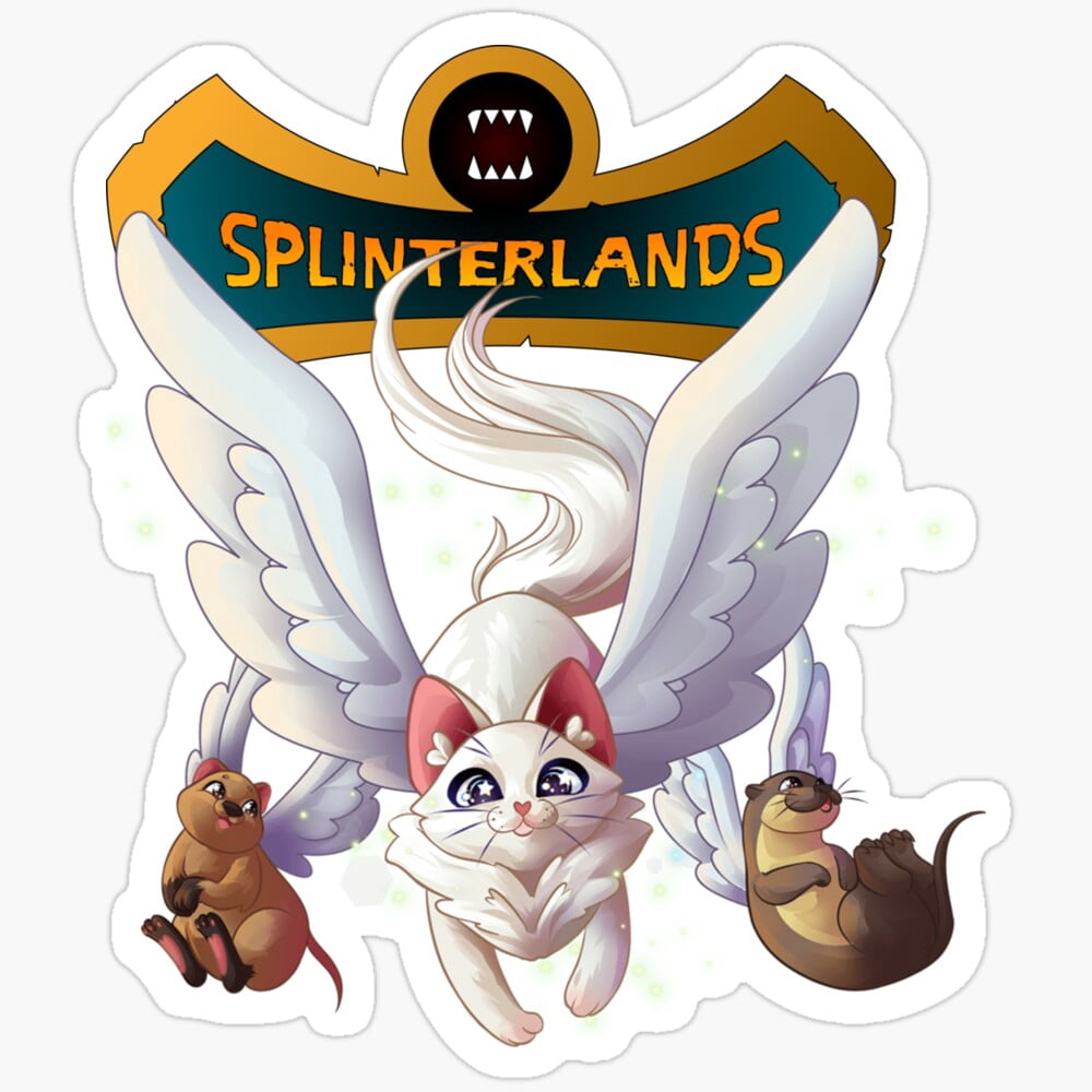 Splinterlands Byzantine Kitty Sticker Phone Decal Water Bottle Stickers ...