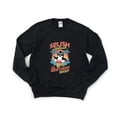 thumbnail image 1 of Splish Splash 8th Birthday Bash Penguin Beach Pool Party Kid Animal Cute Sweatshirt, for men & women, up to size 5XL, 1 of 3