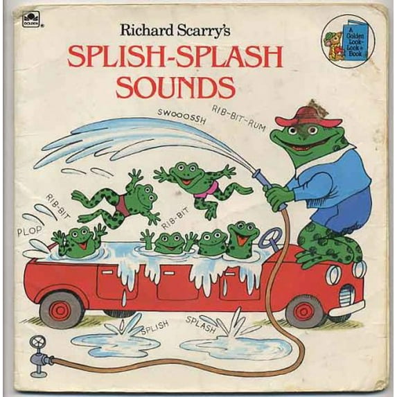 Pre-Owned Splish, Splash Sounds (Look-Look) (Paperback) 0307119262 9780307119261