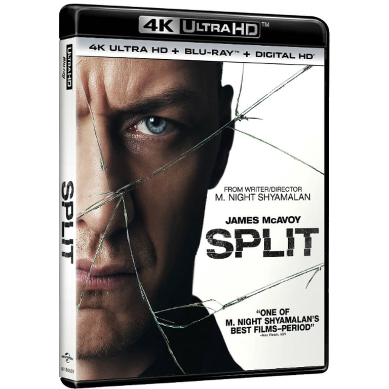 Universal Studios' Split (4K Ultra HD + Blu-ray), Horror Thriller