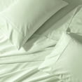 thumbnail image 1 of Split California King Adjustable Bed Sheets Abripedic Crispy Soft 100% Cotton Percale Sheets - Celery, 1 of 4