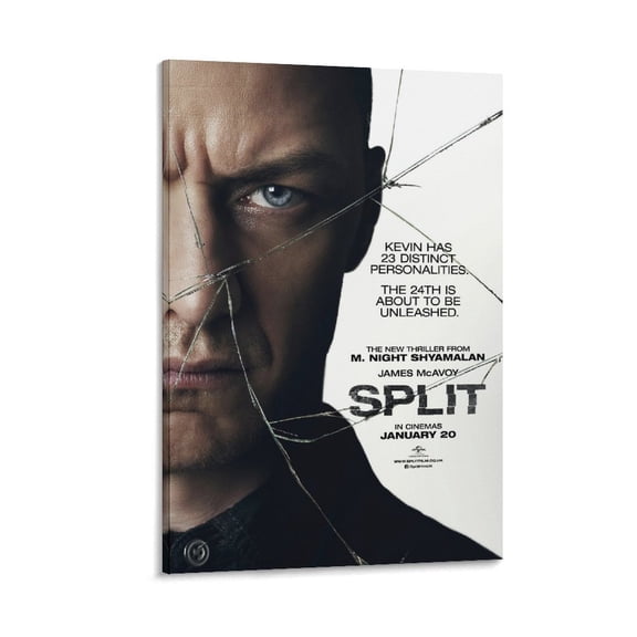 Split Classic Movie Poster Canvas Wall Art Poster Decorative Bedroom Modern Home Print Picture Artworks Posters 16x24inch(40x60cm)