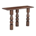 thumbnail image 1 of Split Console Table Brown, 1 of 5