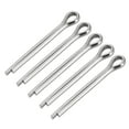 thumbnail image 1 of Split Cotter Pin -5mm x 45mm 304 Stainless Steel 2-Prongs Silver Tone 5Pcs, 1 of 3