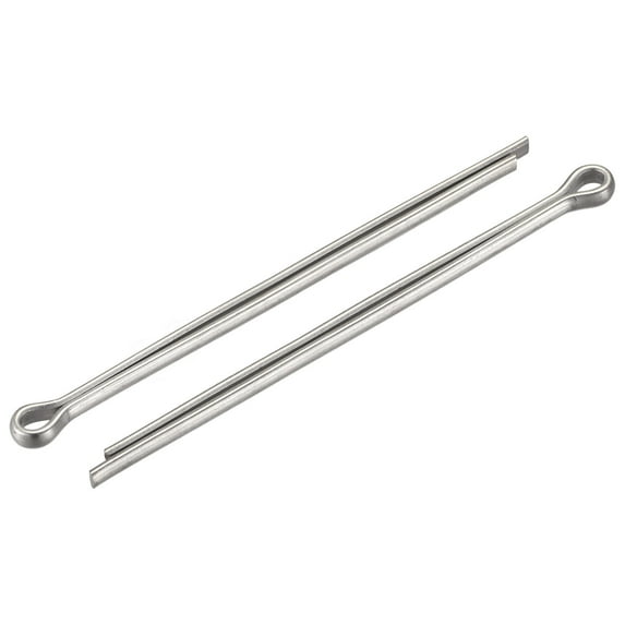 Split Cotter Pins, 4mm x 80mm 304 Stainless Steel Clip Fastener Fitting 30Pack