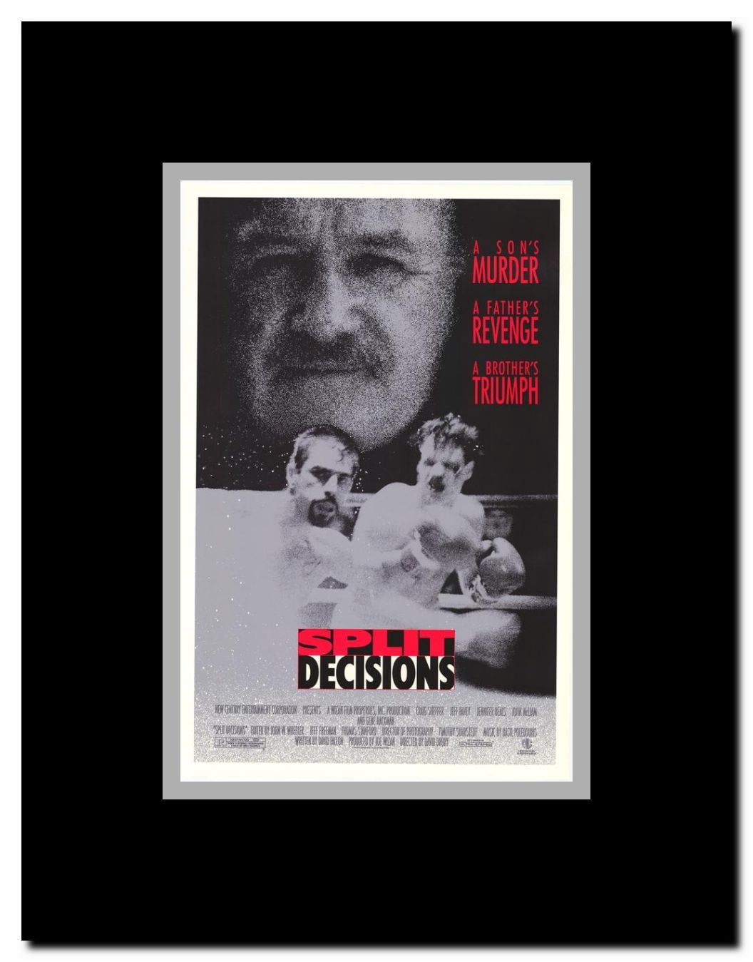 Split Decisions Framed Movie Poster