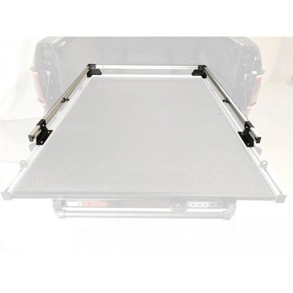 Split Deck Sliding Bed Drawer with Trax Rail Kit for 2004 GMC Canyon