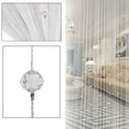 thumbnail image 1 of Split Decorative Door String Curtain Beads Wall Panel Fringe Window Divider for Wedding Coffee House Restaurant Parts Crystal Tassel Screen Home Decoration, 1 of 8