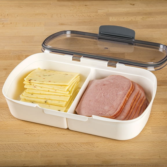 Split Deli Pro Keeper - Keeps Deli Meats, Cheeses & More Fresher For Longer