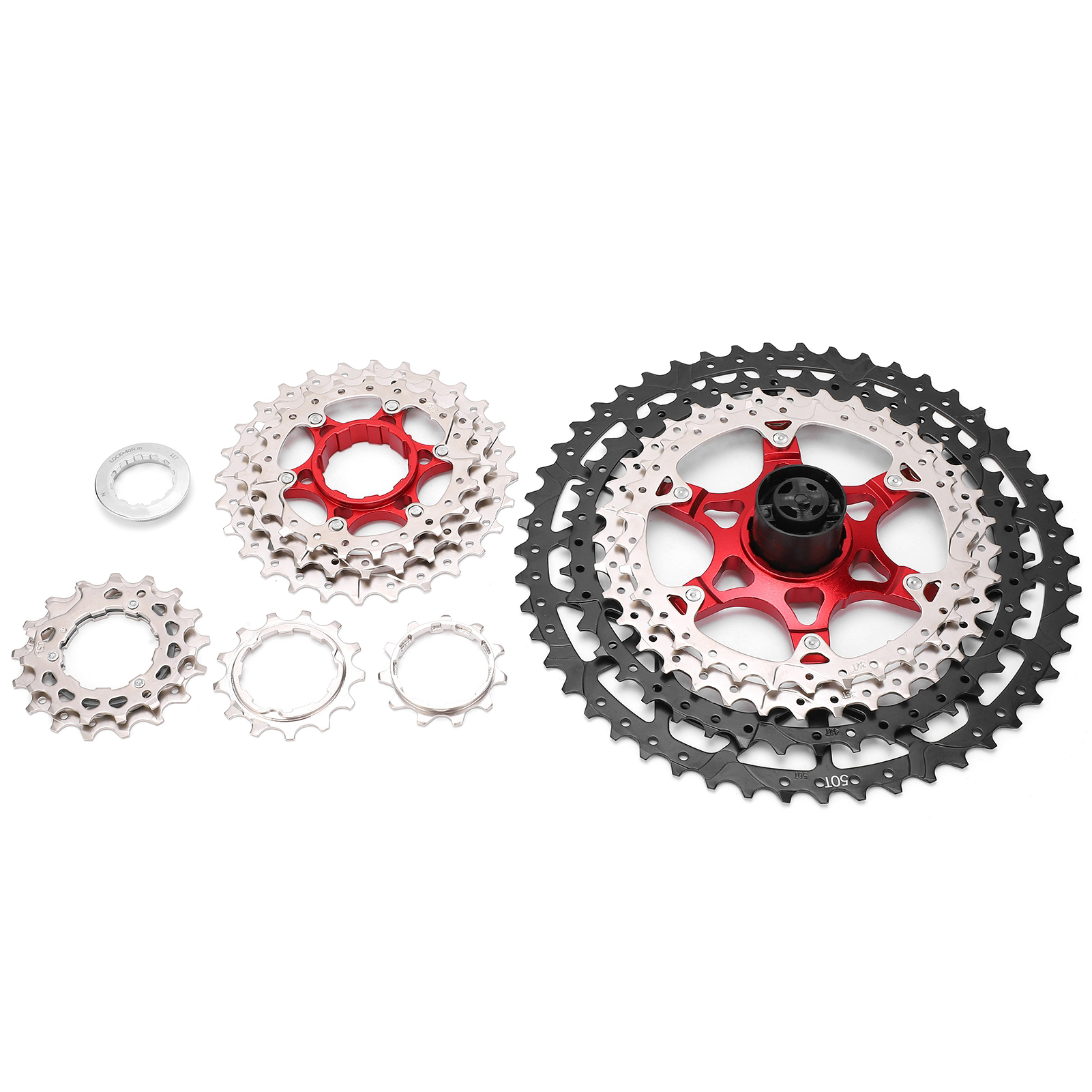 Split Design, 1150T Cassette Flywheel for Extreme Gearing Range 11