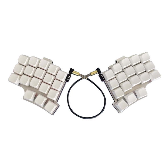 Split Ergonomics 35 Layout Hot-swappable Mechanical Keyboard RGB QMK VIAL All key rogrammable Mini Independent Gaming Keyboard