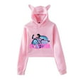 thumbnail image 1 of Split Fiction Cat ear hoodie fashion trend women's short hoodie sportswear, 1 of 2
