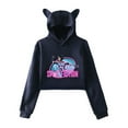 thumbnail image 1 of Split Fiction Cat ear hoodie fashion trend women's short hoodie sportswear, 1 of 2
