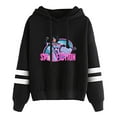 thumbnail image 1 of Split Fiction Hoodie without pocket women's men's fashion trend long sleeved hooded sweatshirt, 1 of 2