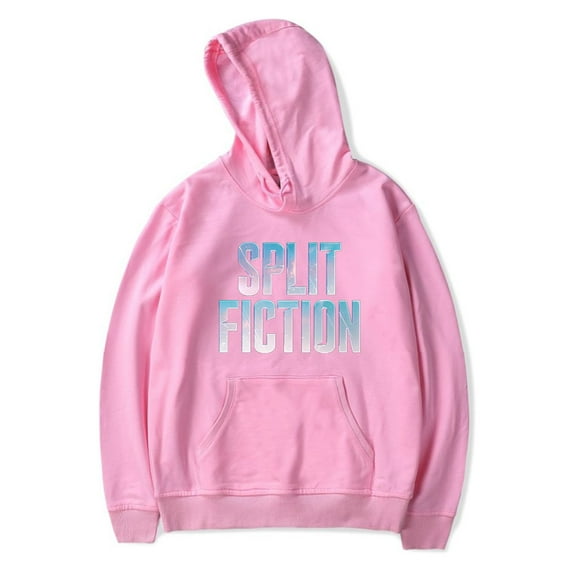 Split Fiction Hoodies with popular patterns, men's and women's casual long sleeved hooded sportswear, street wear