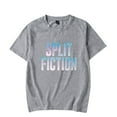 thumbnail image 1 of Split Fiction T-shirt loose summer fashion popular pattern casual short sleeved T-shirt top, 1 of 2