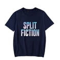 thumbnail image 1 of Split Fiction T-shirt loose summer fashion popular pattern casual short sleeved T-shirt top, 1 of 2