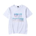 thumbnail image 1 of Split Fiction T-shirt loose summer popular pattern casual short sleeved T-shirt top, 1 of 2